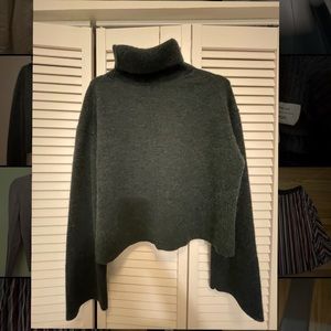 & Other Stories Emerald Green Sweater